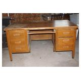 Oak School Desk