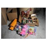 Doll Furniture, Barbies, & Misc. Toys