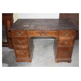 Walnut Knee Hole Desk