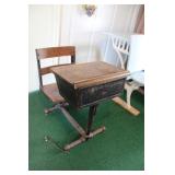 Vintage School Desk