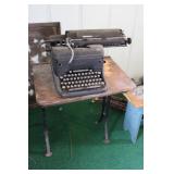 Desk & LC Smith Type Writer