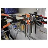 Assorted Bar & Spring Clamps