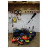 Drill Bits, Palm Sander, Can Openers, & Tape Measu