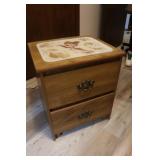 Two Drawer Night Stand