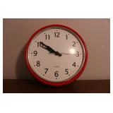 Red Quartz Wall Clock