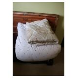 Queen Comforter & Plush Blanket