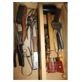 Land Scaping Chisel, Pliers, & Wire Brush