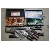 Tap And Die, Tin Snips, & Pipe Wrench