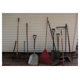 Shovels, Rakes, & Brooms