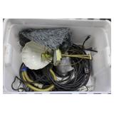 Tote, Coleaxe, & Gas line