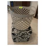Ottoman & Laundry Basket