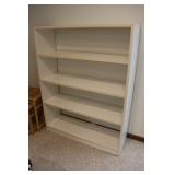 White Pressed Board Bookcase