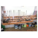 Fishing Line & Assorted Bits & Drivers