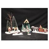 Department 56 Village Scenery Pieces