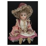 Reproduction Porcelain Head Doll by Mary K Stevens