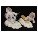 Ashton-Drake Snow babies Doll Winter Set