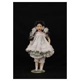 17" Franklin Mint Porcelain Cloth Doll