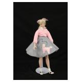 16" Poodle Skirt Porcelain Doll