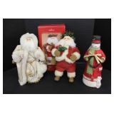 Jolly Snowman & Santas