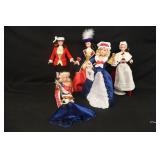 Assorted Patriotic Barbies