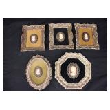 Arabesque by Burwood Framed Cameo Set