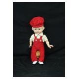 11" Rubber Head Plastic Body Boy Doll