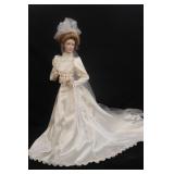 Danbury Mint "A Pretty Bride" Porcelain Doll