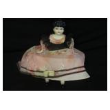 Reproduction Porcelain Head Doll