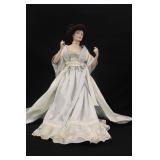23" Porcelain & Cloth Doll
