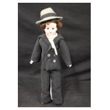 12" German Boy Doll w/Stetson Hat