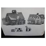 Department 56 Jacob Adams farmouse & Barn