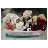 Large Lot of Stuffed Animals