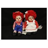 10" Marie Osmond Raggedy Ann Dolls