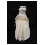 11" Bisque Bonnet Head Doll