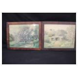 Vintage Pastoral Wall Art