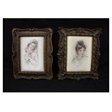 Vintage Padded Portraits