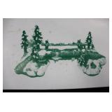 Department 56 Mill Creek Wooden Bridge