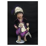 1990 Danbury Mint Porcelain Collector Doll