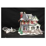2002 Department 56 "1224 Kissing Santa Claus Lane"