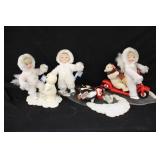 Ashton-Drake Snow babies Doll Winter Set