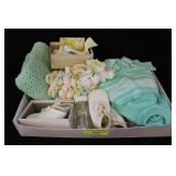 Beautiful, Coordinated Baby Clothes & Blankets