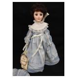 10" Porcelain & Cloth Doll