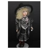 Reproduction Porcelain Head Doll by Mary K Stevens