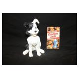 6" Resin Signed Cracker Jack BINGO Dog