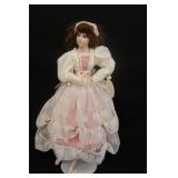 Pretty Porcelain Collectible Beauty Doll