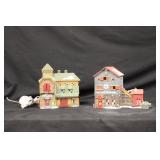 1991 & 1993 Department 56 "McGrebe Cutters & Sleig