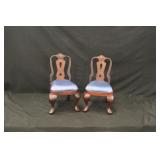 Upholstered 13" Doll Chairs