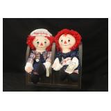 Applause Raggedy & Andy on Bench