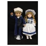 17" 1998 S. Steel Sailor Boy & 15" Seymour Mann "C