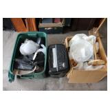 Paper Shredder, Glassware & Household